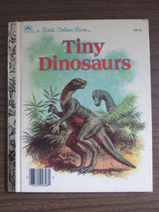 Tiny Dinosaurs Little Golden Book HC 1988