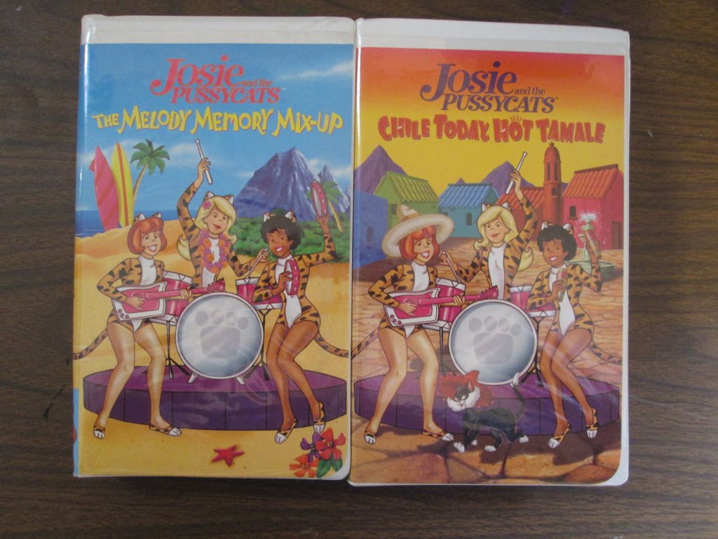 Josie and the Pussycats 2 Tapes Cartoon VHS 2001 – Fun Stuff Super
