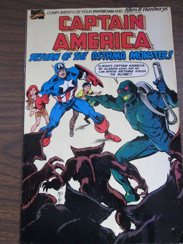 Captain America Return of the Asthema Monster Giveaway Allen & Hanburys