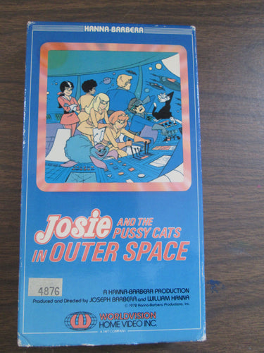 Josie and the Pussy Cats in Outer Space Hanna Barbera VHS