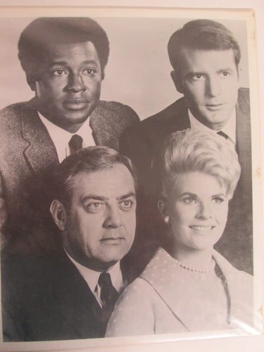 Perry Mason Cast Photo B&W
