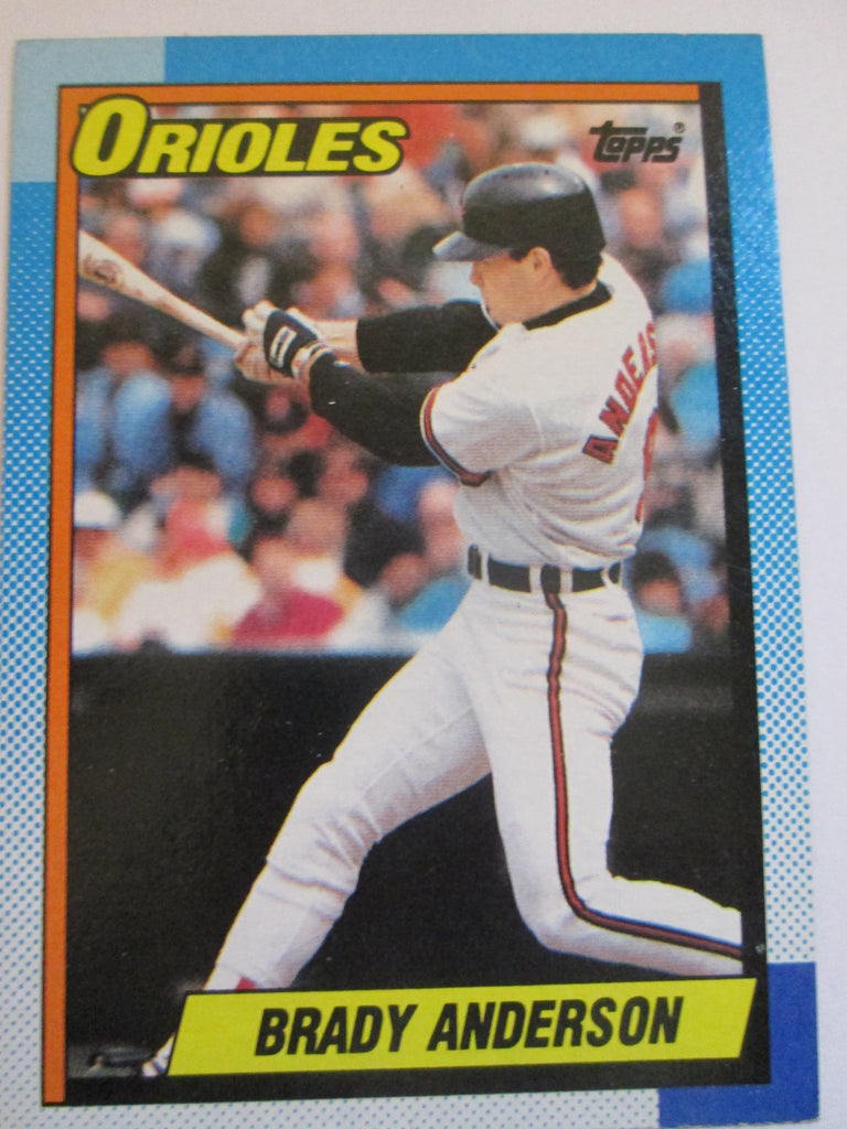 Brady Anderson Topps #598 Baltimore Orioles Baseball Card 1990