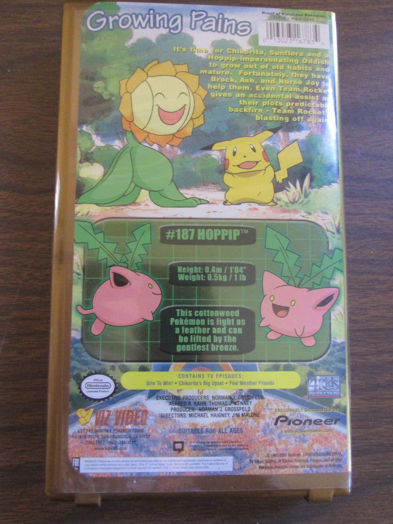 Pokemon The Johnto Journets Team Green VHS featuring Gold