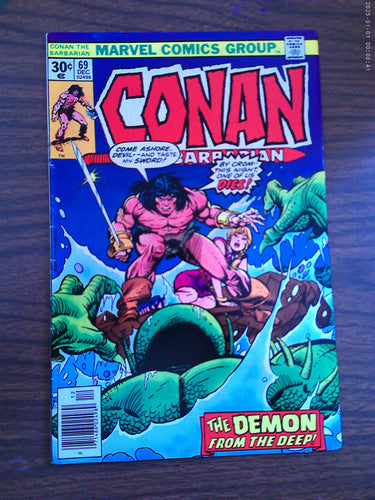 Conan The Barbarian #69 1976