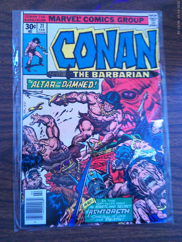 Conan The Barbarian #71 1977