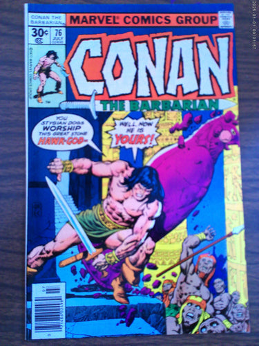 Conan The Barbarian #76 1977