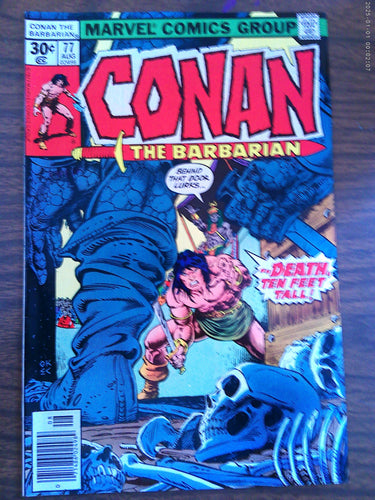 Conan The Barbarian #77 1977