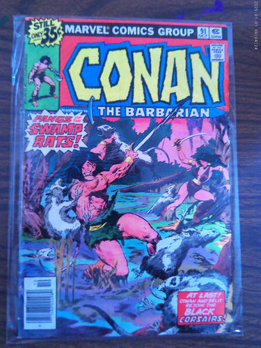 Conan The Barbarian #91 1978