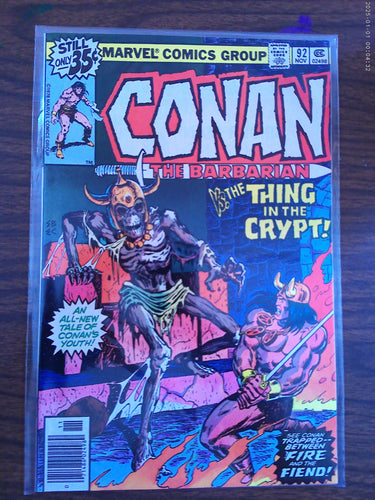 Conan The Barbarian #92 1978