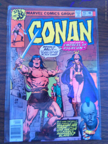 Conan The Barbarian #93 1978