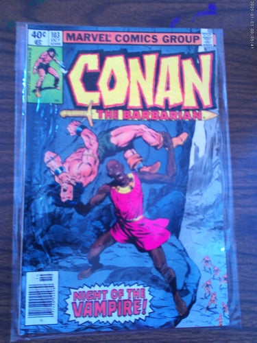 Conan The Barbarian #103 1979