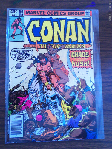 Conan The Barbarian #106 1980