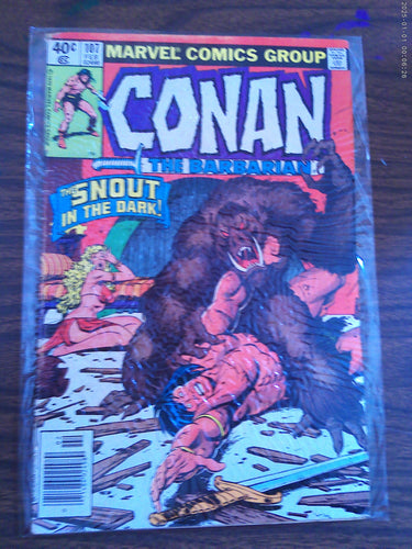 Conan The Barbarian #107 1980