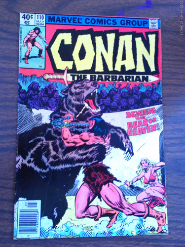 Conan The Barbarian #110 1980