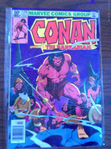 Conan The Barbarian #124 1981