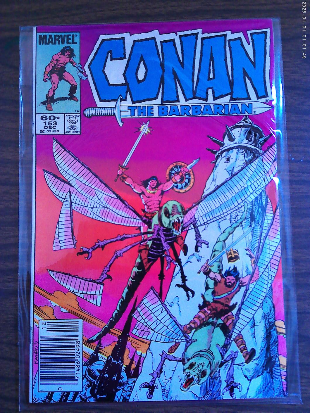 Conan The Barbarian #153 1983