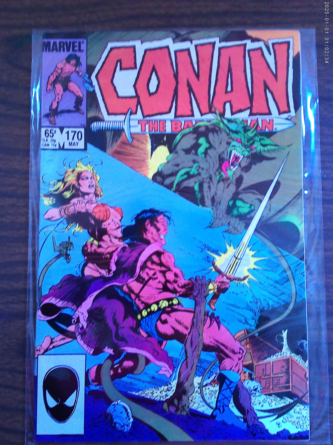 Conan The Barbarian #170 1985
