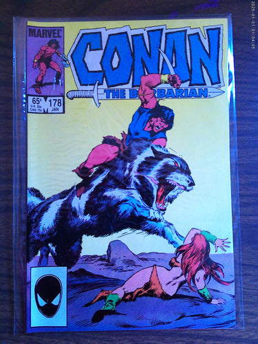 Conan The Barbarian #178 1986