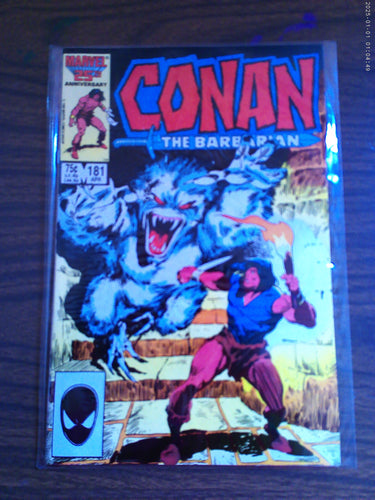 Conan The Barbarian #181 1986