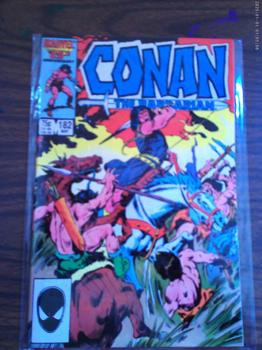 Conan The Barbarian #182 1986