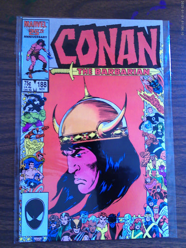 Conan The Barbarian #188 1986