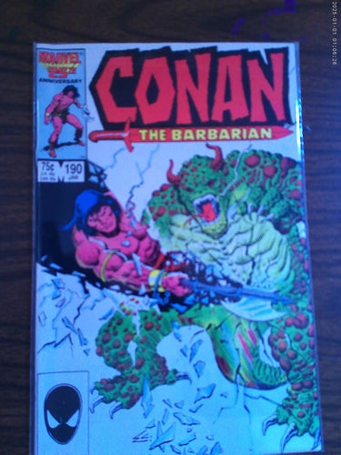 Conan The Barbarian #190 1987