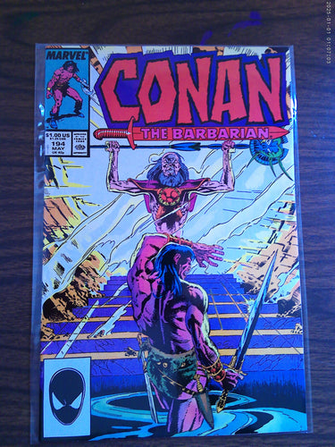 Conan The Barbarian #194 1987
