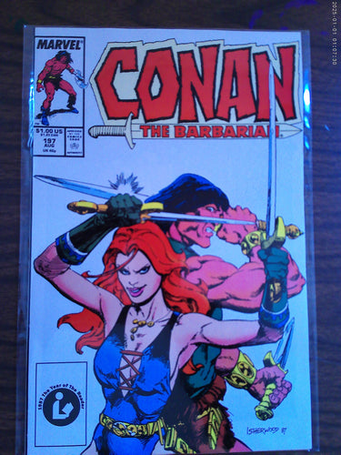 Conan The Barbarian #197 1987