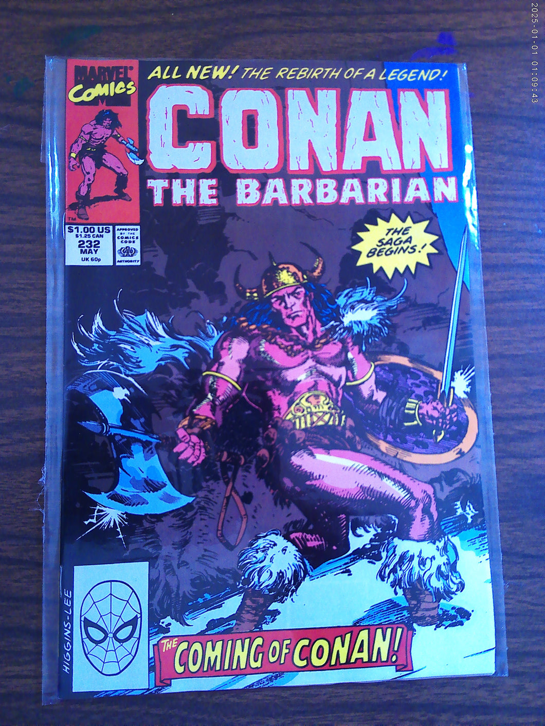 Conan The Barbarian #232 1990