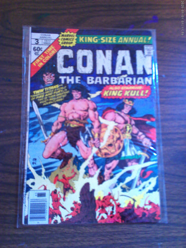 Conan The Barbarian Annual #3 1977