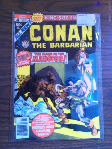 Conan The Barbarian Annual #4 1978