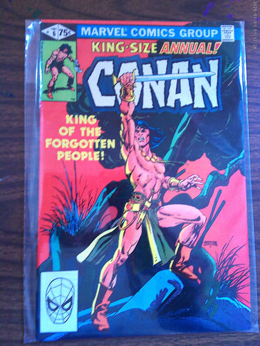 Conan The Barbarian Annual #6 1981