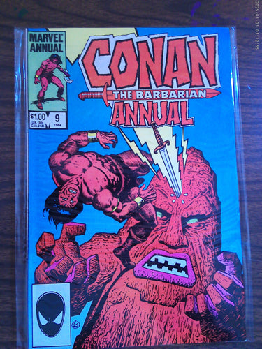 Conan The Barbarian Annual #9 1984