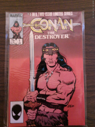 Conan The Destroyer #1 & #2 Complete Set 1985