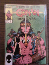 Conan The Destroyer #1 & #2 Complete Set 1985
