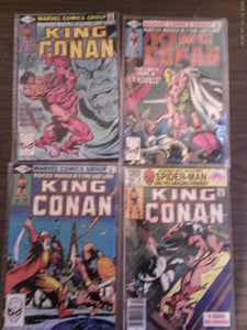 King Conan #1-19; Conan The King #20-55 Complete Set 1980-1989