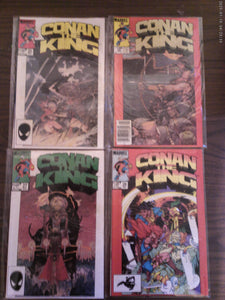 King Conan #1-19; Conan The King #20-55 Complete Set 1980-1989
