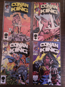 King Conan #1-19; Conan The King #20-55 Complete Set 1980-1989