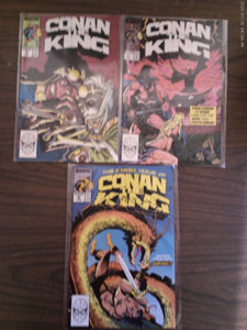 King Conan #1-19; Conan The King #20-55 Complete Set 1980-1989