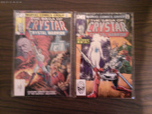 Saga Of Crystar Crystal Warrior #1-11 Complete Set 1983-1985