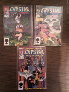 Saga Of Crystar Crystal Warrior #1-11 Complete Set 1983-1985