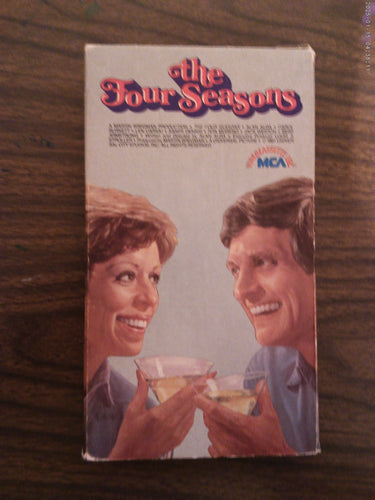 Four Seasons VHS with Alan Alda and Carol Burnett 1981