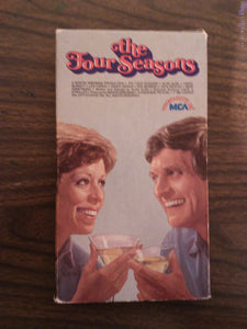 Four Seasons VHS with Alan Alda and Carol Burnett 1981
