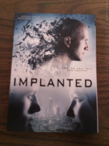 Implanted DVD SEALED with Slip Cover 2016