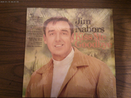 Jim Nabors Kiss Me Goodbye Record Album 1968