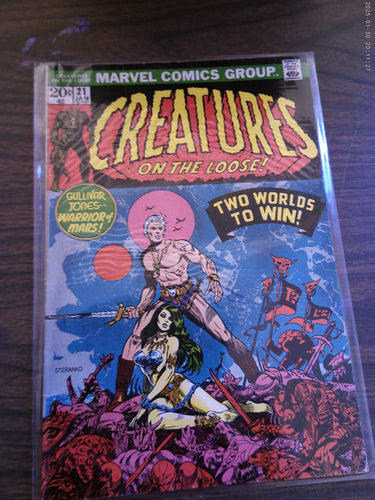 Creatures On The Loose #21 1973