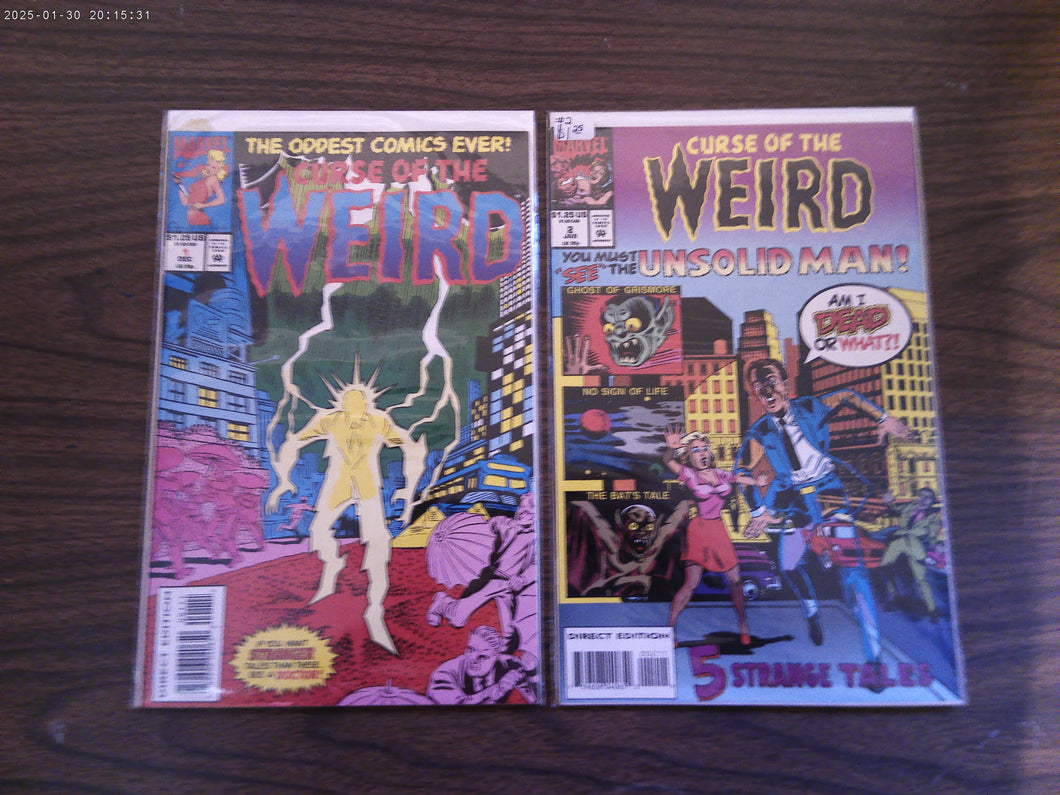 Curse Of The Weird # 1 & #2 1993