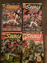 Doc Savage Man Of Bronze #1 - #4 and Giant-Size Doc Savage #1 1972-1973 & 1975
