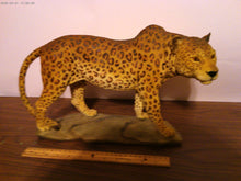 Leopard Statue 17" long X 11" high with base