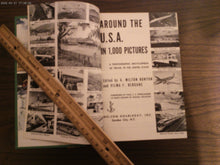 Around The U.S.A. In 1000 Pictures ed. By Runyon & Bergane 1955 HC